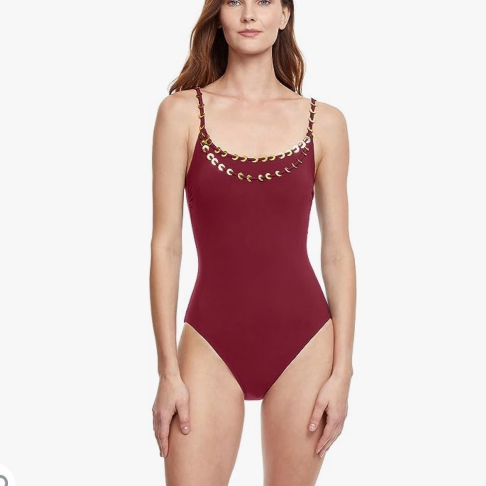 Gottex Classic Golden Touch One Piece Swimsuit
